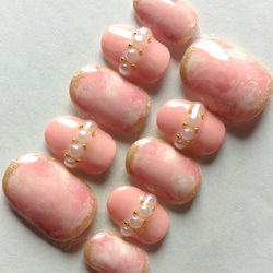 現品 ブラウンキルティングネイル ネイルチップ（つけ爪） stigma 通販