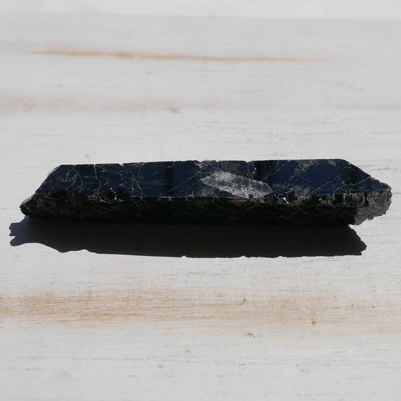 天然石 約89mm モリオン(山東省産) 約36g 天然黒水晶 原石ラフ鉱物テラリウム素材[smr-201020-05] 6枚目の画像