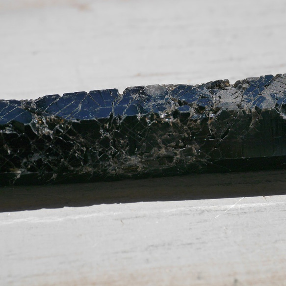 天然石 約89mm モリオン(山東省産) 約36g 天然黒水晶 原石ラフ鉱物テラリウム素材[smr-201020-05] 10枚目の画像