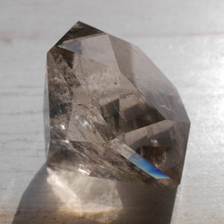 天然石 最大幅約64.5mmスモーキークォーツ(ブラジル産)約163gダイヤモンドカット[bcsq-201112-02] 8枚目の画像