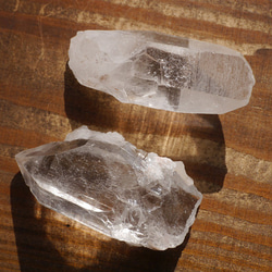 天然石2個ヒマラヤ水晶ポイントセット合計約71g(ヒマラヤ山脈マニカラン産)詰合せ原石[mhq-210301-02] 4枚目の画像