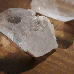 天然石2個ヒマラヤ水晶ポイントセット合計約71g(ヒマラヤ山脈マニカラン産)詰合せ原石[mhq-210301-02] 10枚目の画像