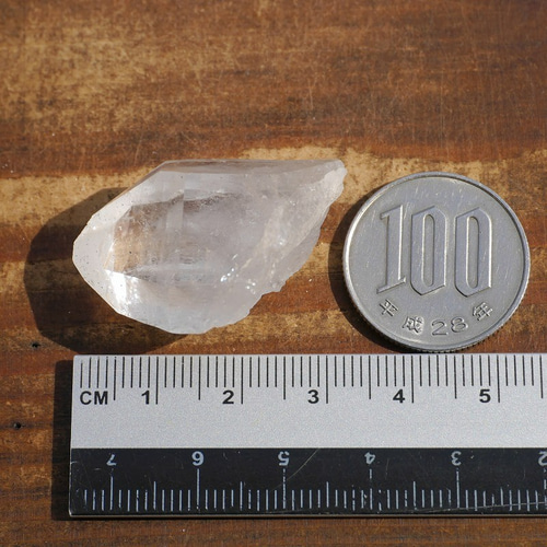 天然石 約12g約32mmマニカラン産ヒマラヤ水晶ポイント鉱物ナチュラル