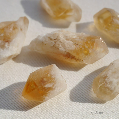 天然石 ファントムシトリン 置物 シトリン（ファントム） 六角柱 ポイント 天然石 | GAMAMA STONE