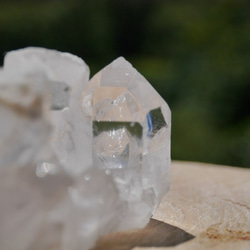 天然石 約86g幅約72mm 水晶クラスター(ミナスジェライス産)透明クリスタル結晶[bqc-210825-01] 2枚目の画像