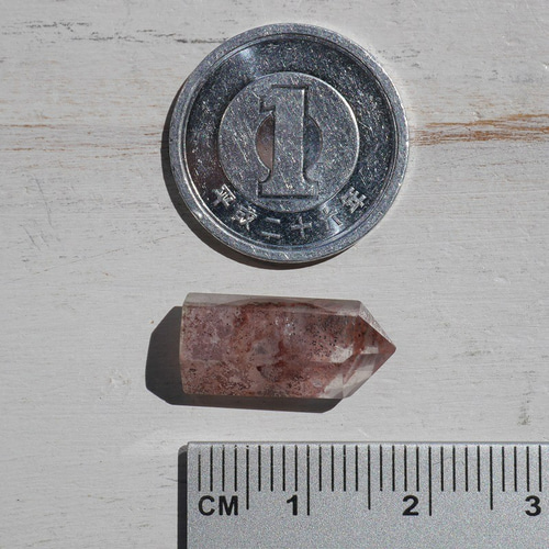 dZi ジービズ 西蔵 仏六眼天珠と『赤富士』レッドファントム水晶 レッドファントムクォーツ | 赤富士水晶 15mm - 高品質天然石の