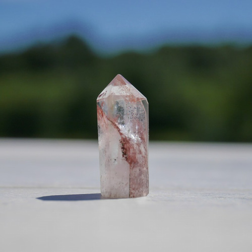 赤富士！綺麗！ズーンと来る！レッドピラミッドファントムクオーツ！ 赤富士！綺麗！ズーンと来る！レッドピラミッドファントムクオーツ