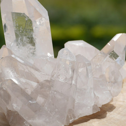 天然石約115g幅約78mm虹入水晶クラスター(ミナスジェライス産)透明クリスタル結晶原石[bqc-211111-01] 3枚目の画像