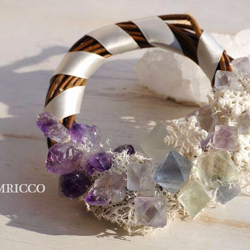 再入荷☆天然石フローライト(蛍石)八面体 約29g大小サイズ