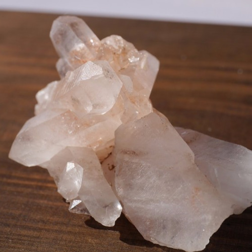 原石クラスター（ヒマラヤ水晶【ガネッシュヒマール】） ガネッシュヒマール産ヒマラヤ水晶クラスター/原石（希少な透明