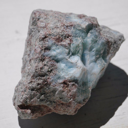 天然石ラリマー(ドミニカ共和国産)ラフロック約51g カリブ海の宝石ブルーペクトライト[laro-160823-04] 5枚目の画像