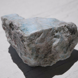 天然石ラリマー(ドミニカ共和国産)ラフロック約33g カリブ海の宝石ブルーペクトライト[laro-160823-06] 4枚目の画像