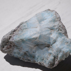 天然石ラリマー(ドミニカ共和国産)ラフロック約33g カリブ海の宝石ブルーペクトライト[laro-160823-06] 9枚目の画像