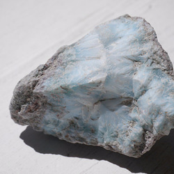 天然石ラリマー(ドミニカ共和国産)ラフロック約33g カリブ海の宝石ブルーペクトライト[laro-160823-06] 10枚目の画像