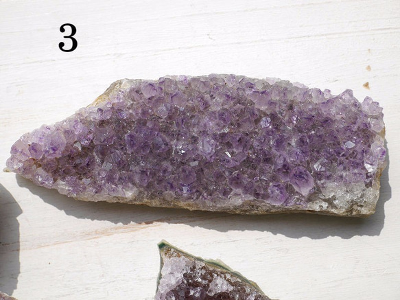 選べる♪天然石ウルグアイ産アメジストクラスター(紫水晶)透明感あり☆手のひらサイズ[amclu-160926-01] 6枚目の画像