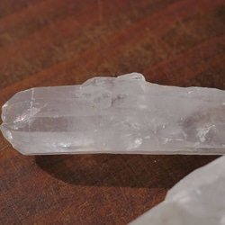 天然石ヒマラヤ水晶 透明感あり☆大きめ詰め合わせ 4本 約48〜50g 原石結晶[ro-1601212-03] 7枚目の画像