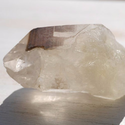 天然石シトリン(黄水晶/ブラジル産) 3個 約69g ファントム結晶原石スモーキーカラー [cit-170220-03] 6枚目の画像