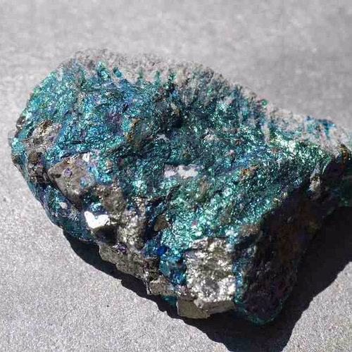 天然石チャルコパイライト(黄銅鉱)ペルー産 約48g 約52mm 結晶原石