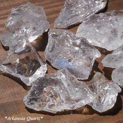 天然石アーカンソー産ロッククリスタル約44〜46g(10g以下個体詰め合わせ)[roset-170418-02] 1枚目の画像
