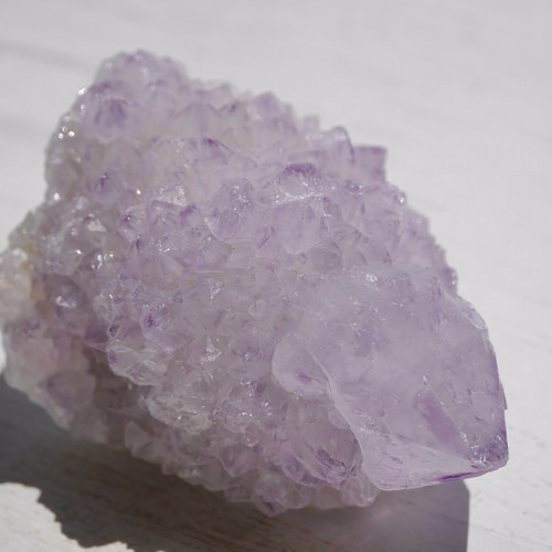 天然石カクタスアメジストクラスター(南アフリカ産)約36g 紫水晶原石