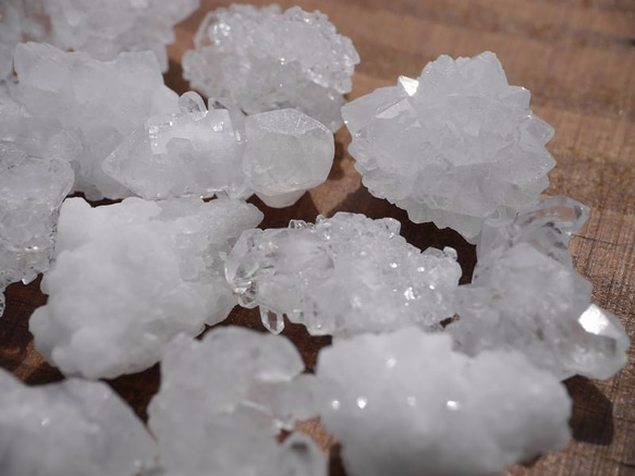 天然石モロッコ産水晶 約1〜2cm結晶原石詰め合わせ 約30g クォーツドゥルージー[mro-170915-01] 10枚目の画像
