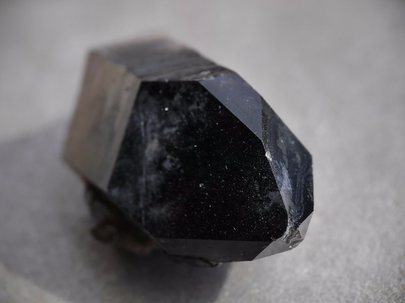 天然石 黒水晶クラスター(アーカンソー州産)約42g 1点ものモリオン/スモーキークォーツ[clm-171101-07] 7枚目の画像