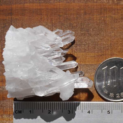 1点もの☆針状水晶クラスター(四川産) 約28.6g 高さ約40mm 浄化アイテム天然石[sic-180312-04] 5枚目の画像