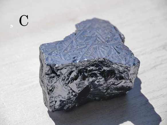 Sale☆選べる♪高純度テラヘルツ鉱石ラフカットミニチュアタンブル 約28～34g 単品[ter-180313-04] 9枚目の画像
