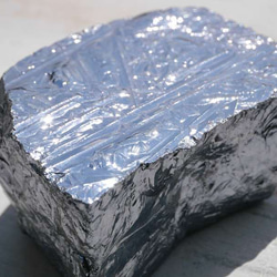 高純度テラヘルツ鉱石ラフカット大きい原石タンブル 約66g 約56mm [ter-180319-03] 10枚目の画像
