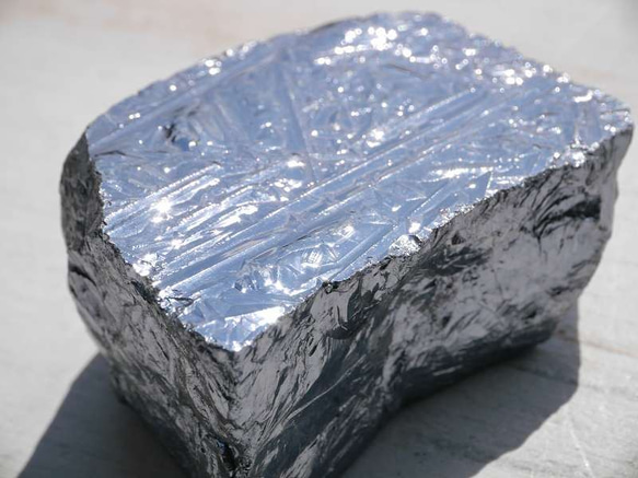 高純度テラヘルツ鉱石ラフカット大きい原石タンブル 約66g 約56mm [ter-180319-03] 10枚目の画像