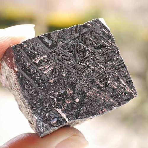 高純度テラヘルツ鉱石ラフカット大きい原石タンブル 約72g 約