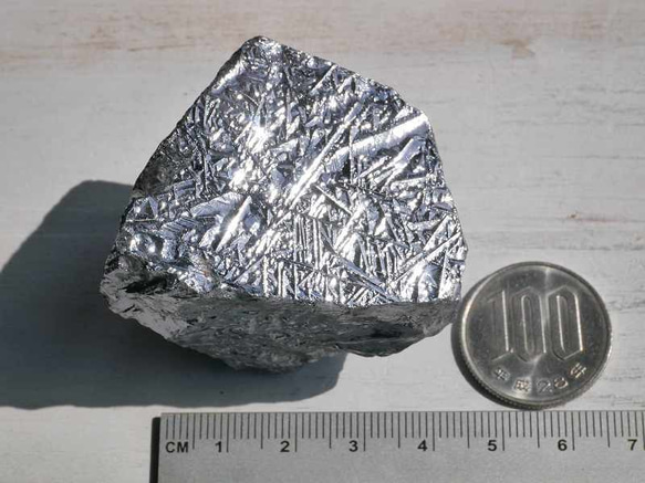 高純度テラヘルツ鉱石ラフカット大きい原石タンブル 約78g 約47mm [ter-180319-06] 5枚目の画像