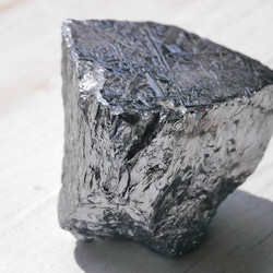 高純度テラヘルツ鉱石ラフカット大きい原石タンブル 約78g 約47mm [ter-180319-06] 7枚目の画像