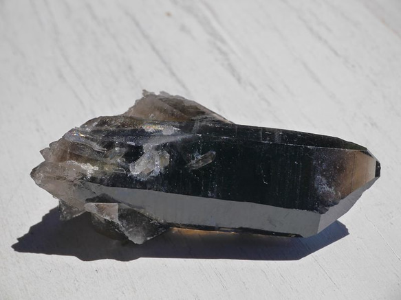 SALE★天然石 黒水晶クラスター(アーカンソー州産)約32g 1点ものモリオン[clm-180510-04] 10枚目の画像
