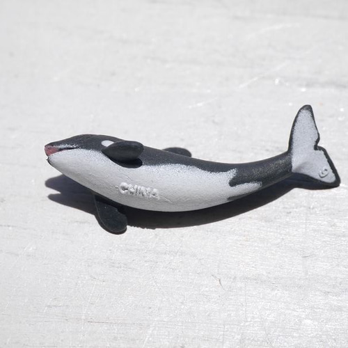 シャチ」3体セット ミニフィギュア☆サファリ社グッドラック・ミニ