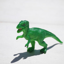 「T-Rex」3体セット ミニフィギュア☆サファリ社グッドラック・ミニ デコ素材[saf-180622-01] 7枚目の画像