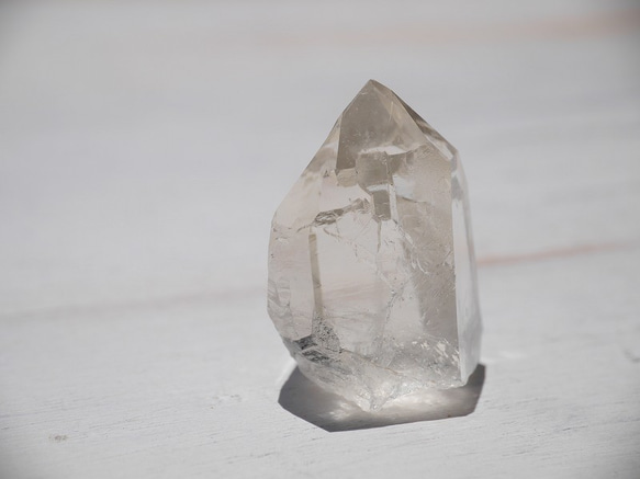 天然石シトリン(ブラジル産)原石結晶ポイント ナチュラルカラー 約8g 約24mm 高透明度[cp-180705-01] 8枚目の画像