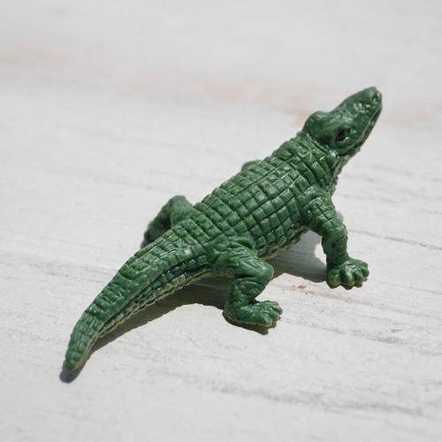 ワニ(バーニー)」3体セット ミニフィギュア☆サファリ社グッド