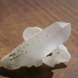天然石エメラルドグリーンファントムクォーツ2点セット合計約25g(マダガスカル産)原石結晶[gfq-181108-01] 7枚目の画像