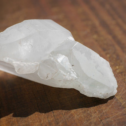 天然石エメラルドグリーンファントムクォーツ2点セット合計約25g(マダガスカル産)原石結晶[gfq-181108-01] 10枚目の画像
