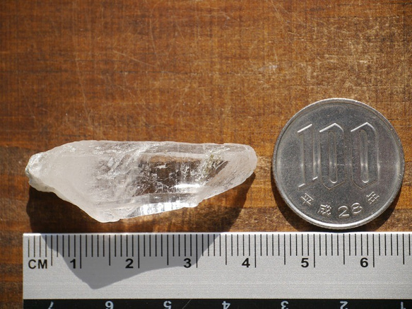 天然石ヒマラヤ水晶(ネパール・ガネーシュヒマール・ラパ産)約6.8g 原石結晶ポイント[ghq-181210-05] 5枚目の画像