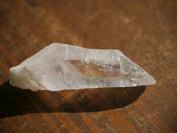 天然石ヒマラヤ水晶(ネパール・ガネーシュヒマール・ラパ産)約6.8g 原石結晶ポイント[ghq-181210-05] 6枚目の画像