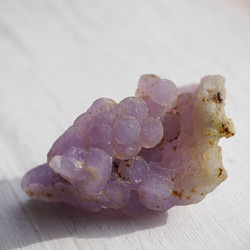天然石ぶどう状カルセドニー(インドネシア産) 約7.4g 原石結晶クラスター玉髄 素材[cha-181212-01] 2枚目の画像