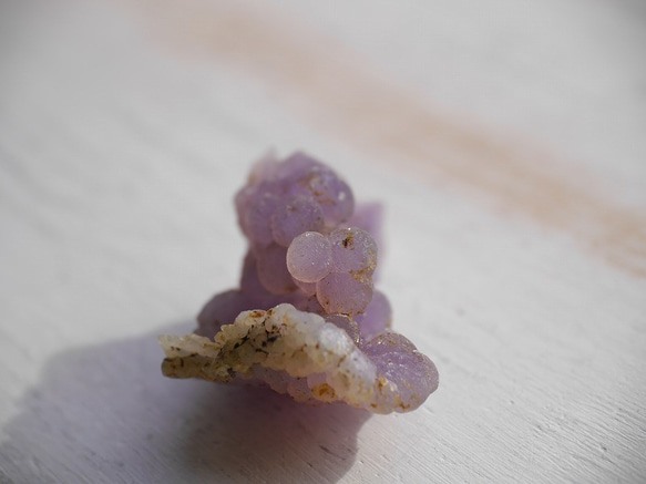天然石ぶどう状カルセドニー(インドネシア産) 約7.4g 原石結晶クラスター玉髄 素材[cha-181212-01] 7枚目の画像
