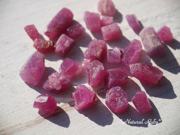 原石（ルビー） ルビー 原石185g 天然石販売 名取貴石 天然石原石鉱物結晶