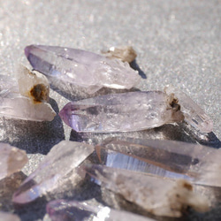 天然石ベラクルスアメジスト(メキシコ・ベラクルス州産)合計約8g詰め合わせ ミニ紫水晶結晶[ver-190116-01] 2枚目の画像
