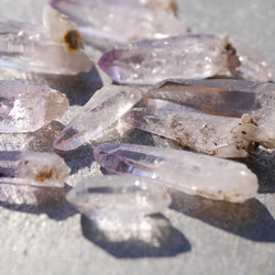 天然石ベラクルスアメジスト(メキシコ・ベラクルス州産)合計約8g詰め合わせ ミニ紫水晶結晶[ver-190116-01] 8枚目の画像