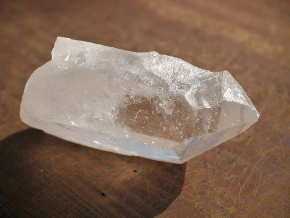 天然石ヒマラヤ水晶ポイント(ヒマラヤ山脈マニカラン産)約56.6g 原石結晶鉱石鉱物クォーツ[hq-190117-04] 6枚目の画像