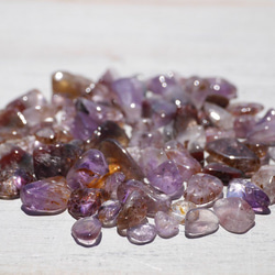 天然石オーラライト23(カナダ産)さざれ石 約20g詰合せ約4mm～10mm穴なし紫水晶鉱物[sa-190513-01] 9枚目の画像