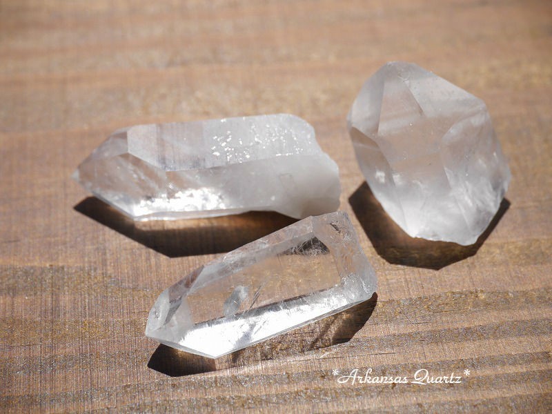 USA アーカンソークォーツクラスター （ダブルポイント群晶） 水晶原石